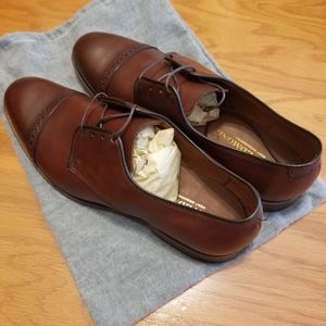 Allen Edmonds dress shoes and matching belt 10